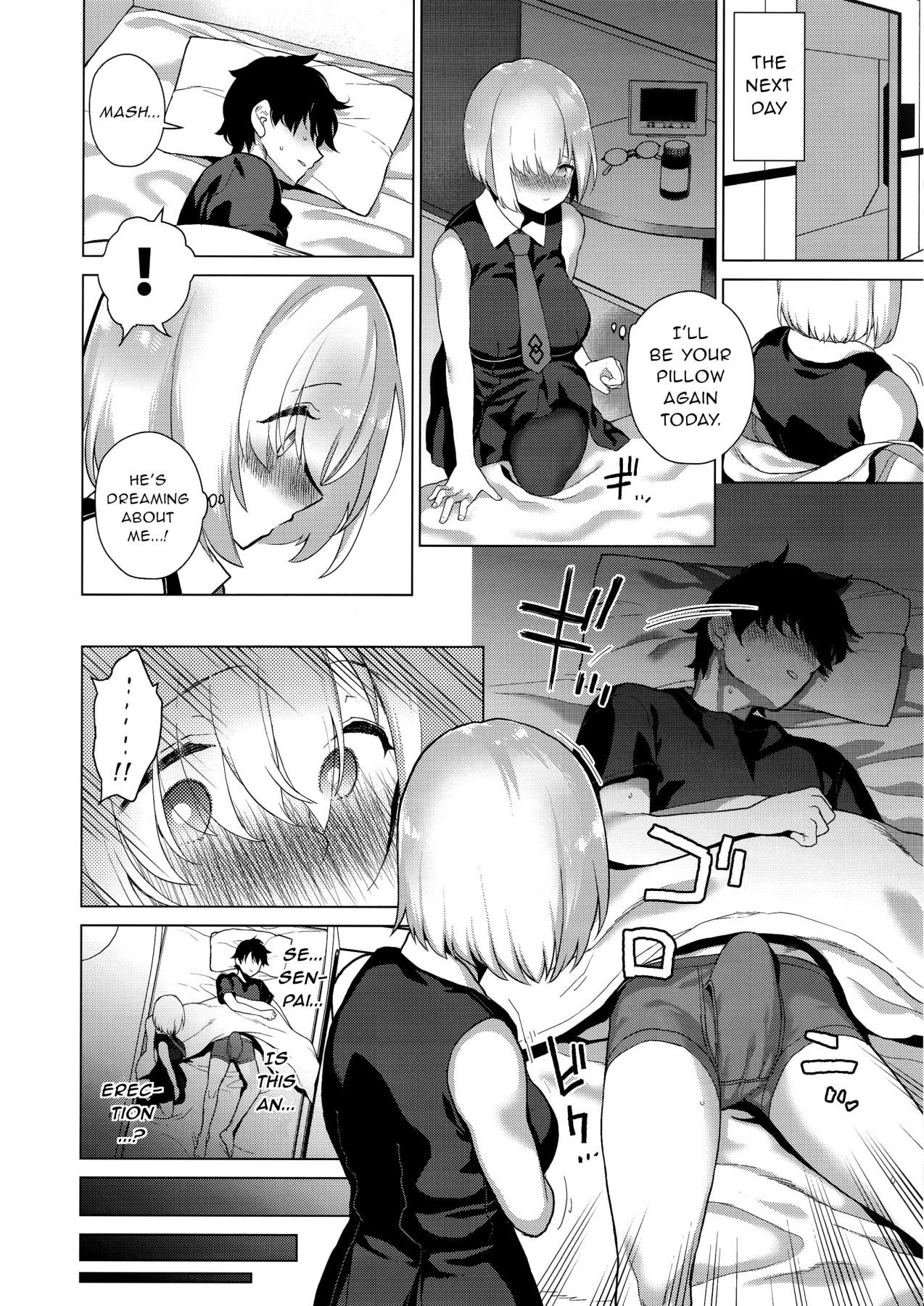 Hentai Manga Comic-I Never Thought My Cute Kouhai Would Assault Me In Bed-Read-5